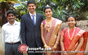 Josson Dhanya Wedding Photos